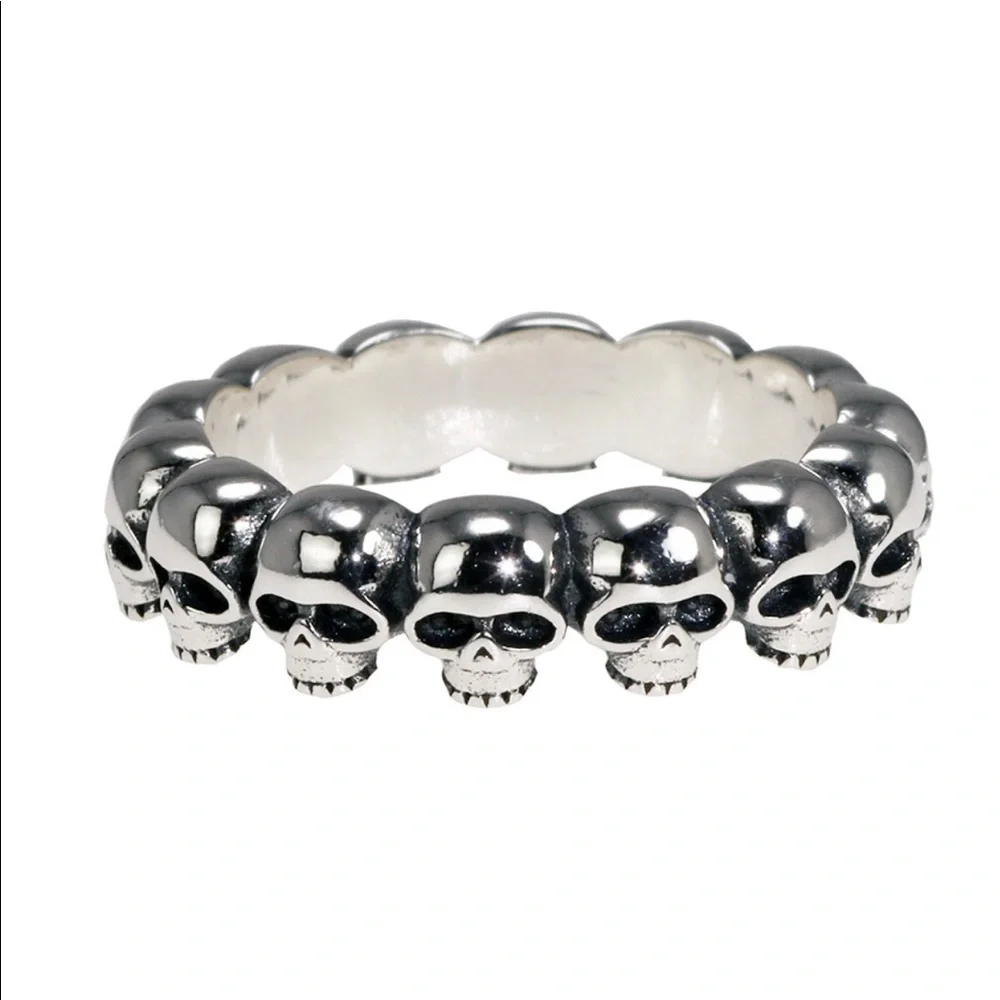 Sterling Silver Skull Ring